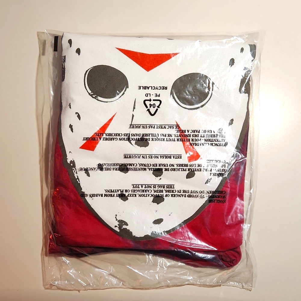 ❤️NWT HOT TOPIC FRIDAY THE 13TH TEE JASON VOORHEES HALLOWEEN PLUS 3X - Picture 4 of 8